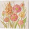Opalescent Floral by Silvia Vassileva 14" x 14" Canvas Wall Art (Set of 2)